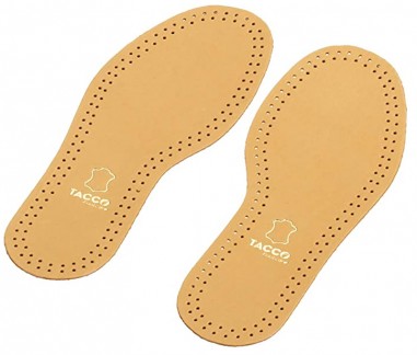 Leather and carbon children insoles Footcare Tacco Luxus