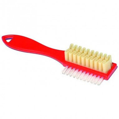 Hand brush for suede and nabuk