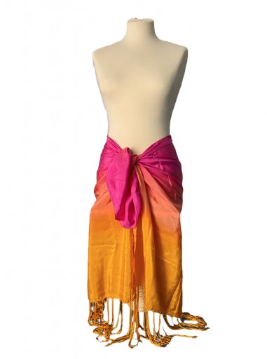 Pure silk shaded sarong Passigatti